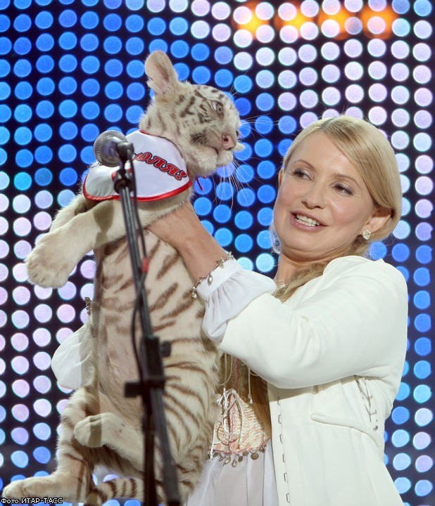 Юлия Тимошенко вышла на свободу