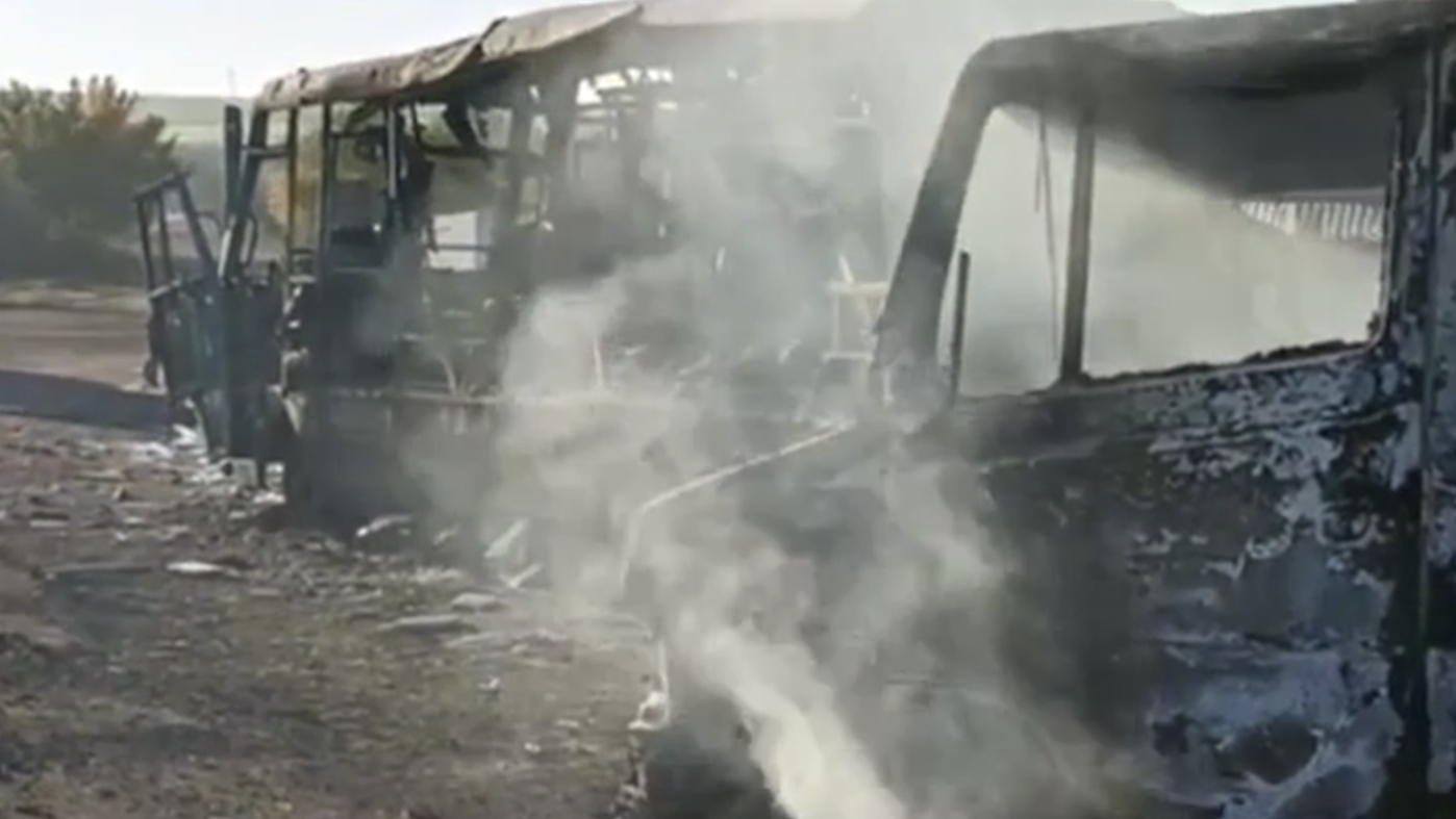 Число погибших при ударе по автобусу в Херсонской области выросло до пяти