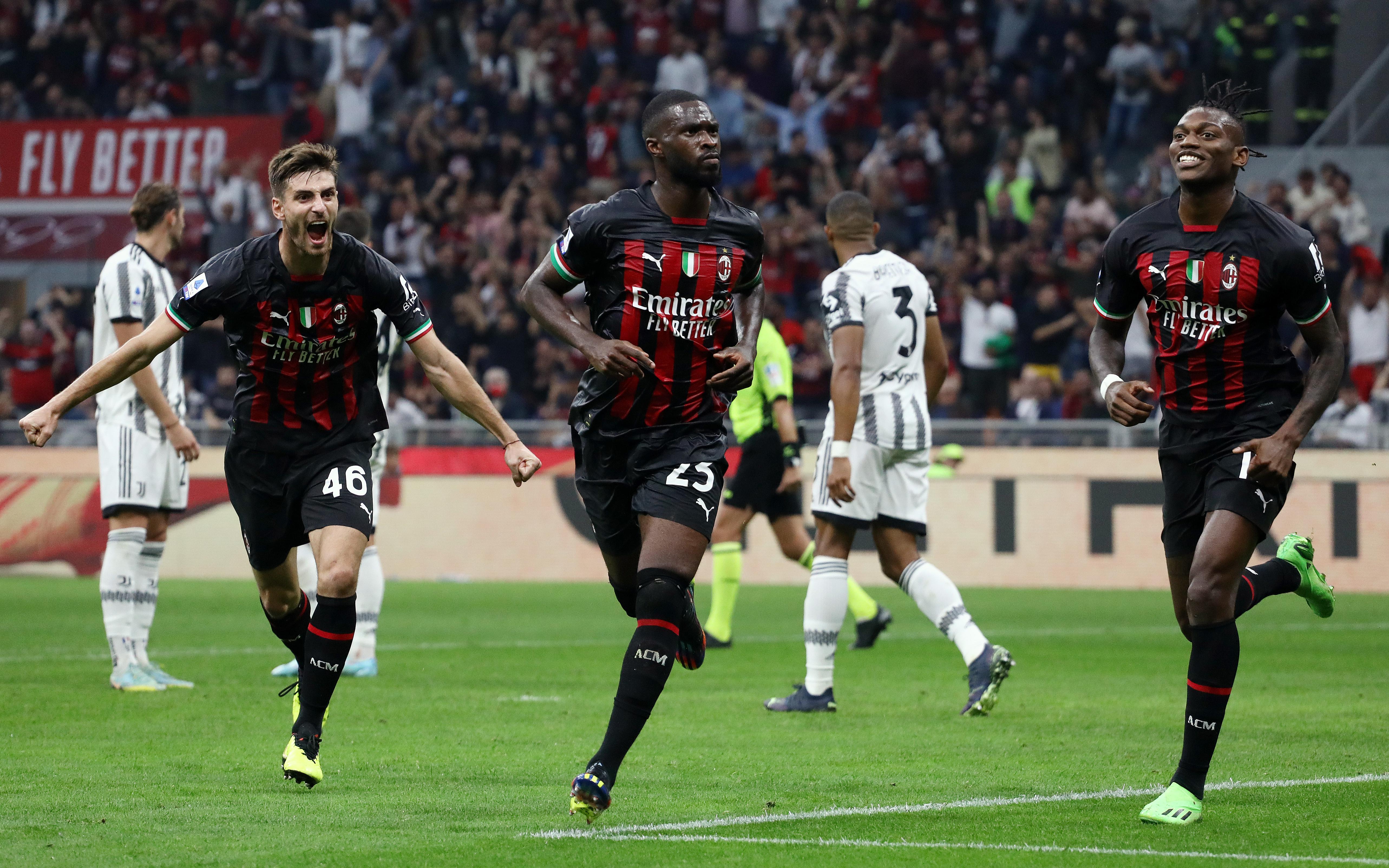 «Милан» обыграл «Ювентус» и поднялся на третье место в чемпионате Италии