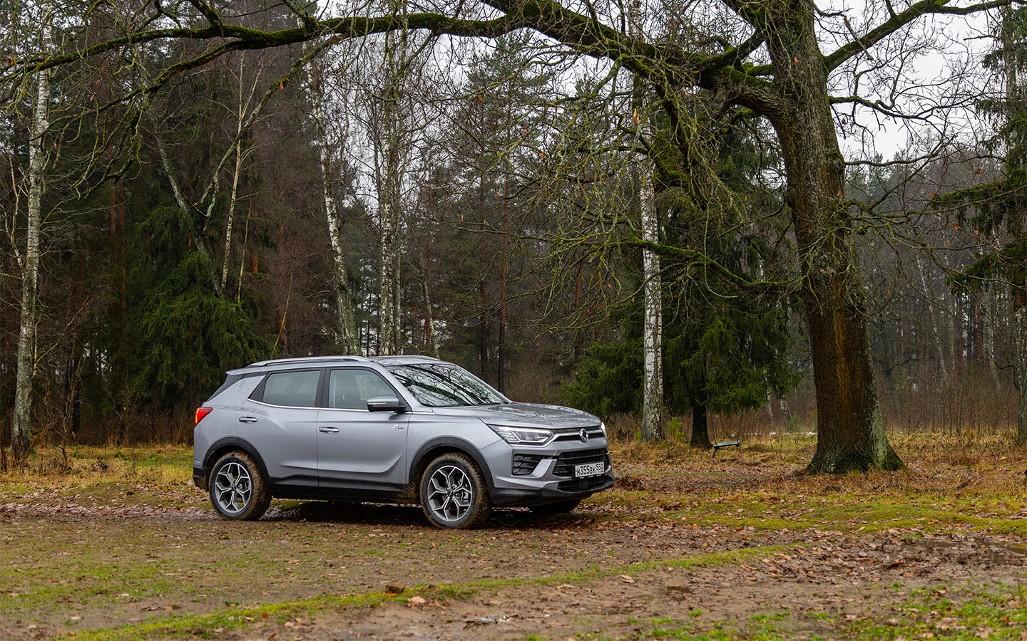 И в городе, и на природе KGM Korando чувствует себя как дома