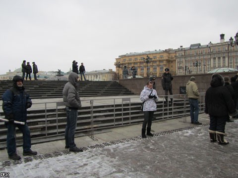 Митинг коммунистов против фальсификаций на думских выборах