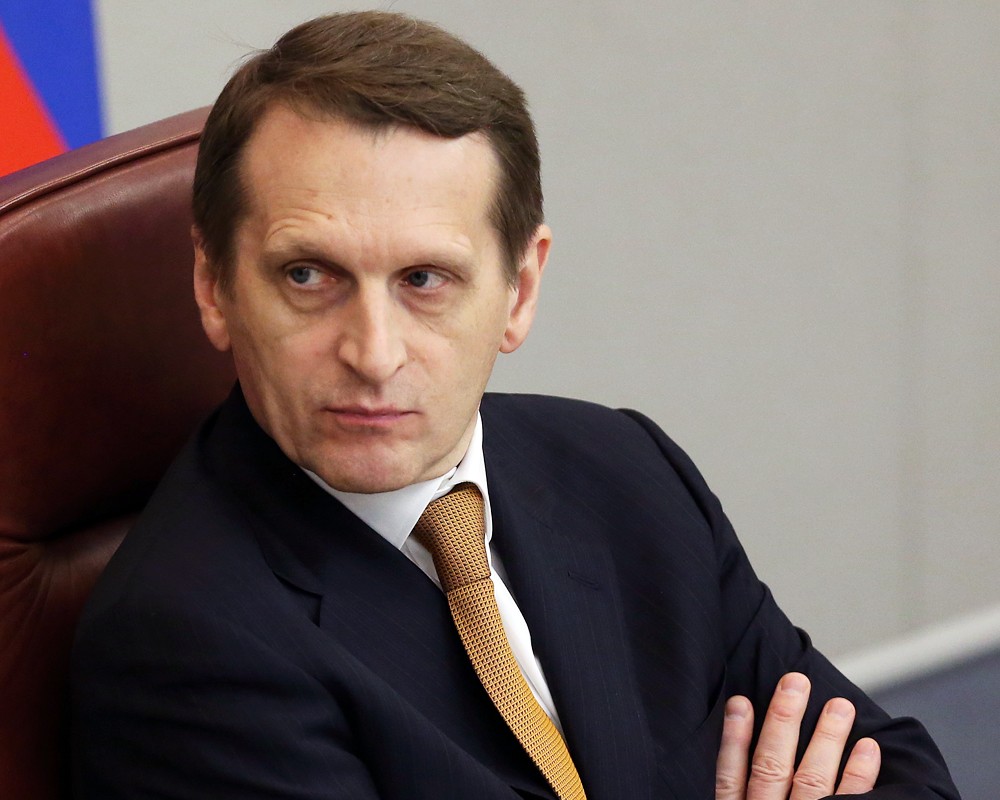 Председатель Государственной думы Сергей Нарышкин