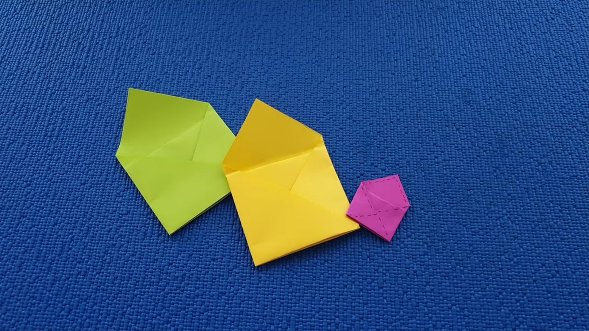 Как сделать конверт из бумаги своими руками без клея: пошагово