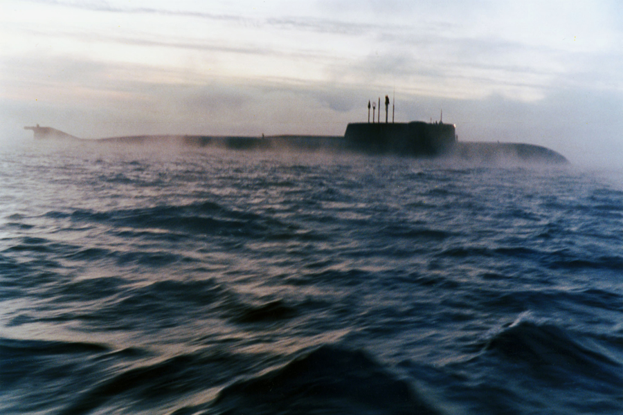 Первые испытания в море атомной подводной лодки &laquo;Курск&raquo;,&nbsp;1994 год