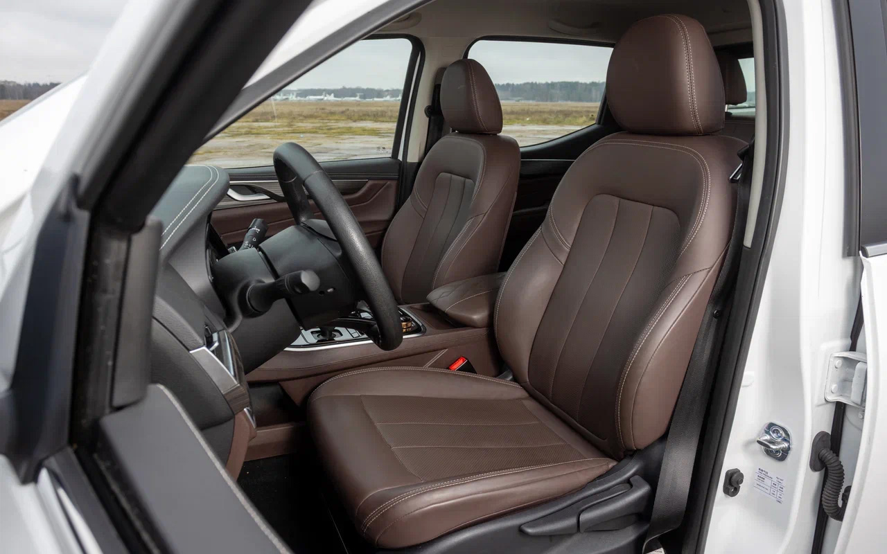 Сиденья благополучные, ехать можно долго