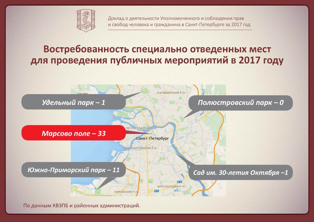 Беглов предлагает изменить закон о митингах в Петербурге