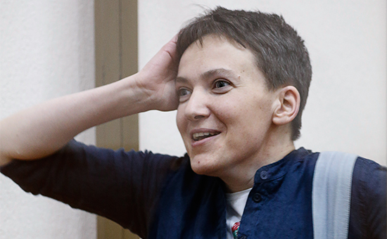 Украинская летчица Надежда Савченко



