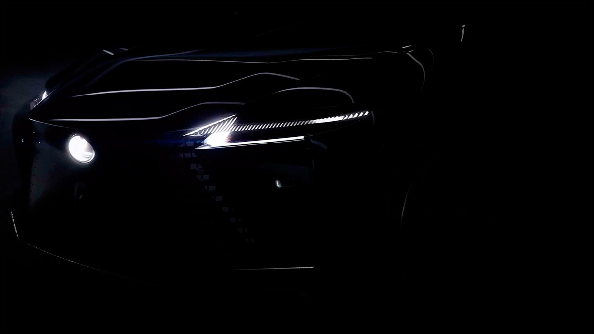 Lexus показал дизайн нового электрокара