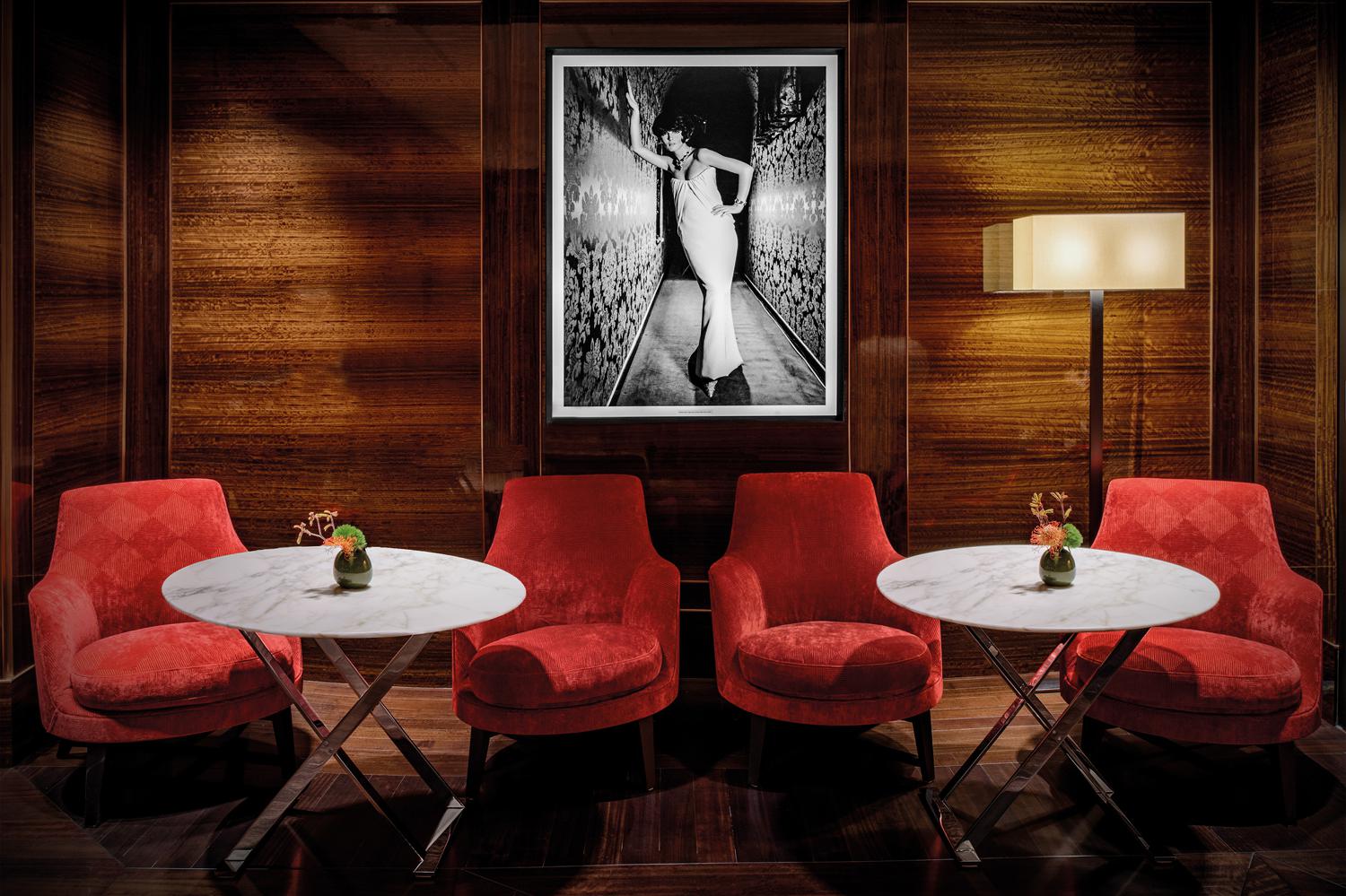 Лаундж-зона Bvlgari Hotel Paris