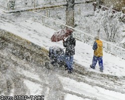 Сегодня в Москве выпадет до 7 сантиметров снега