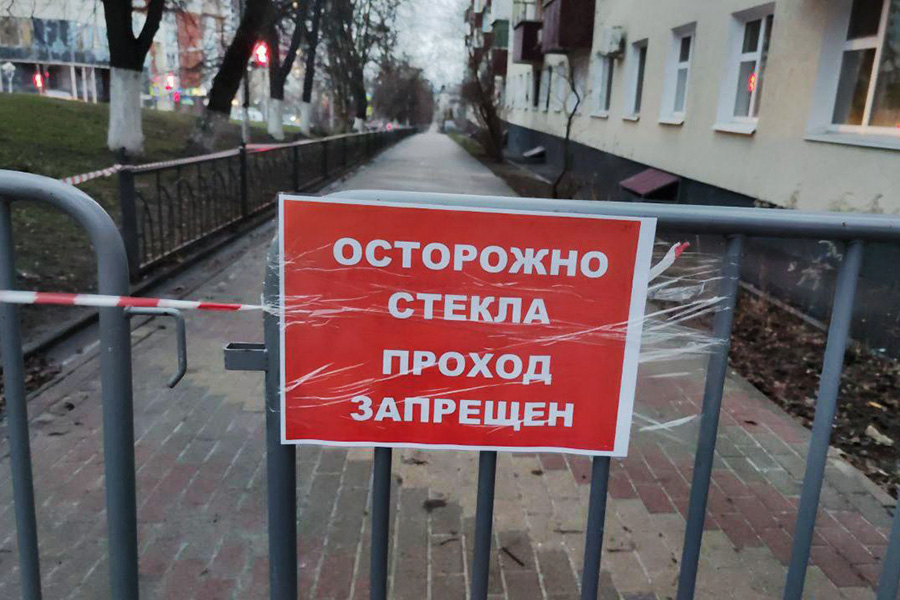 В Белгороде в результате обстрела 64 частных дома получили повреждения