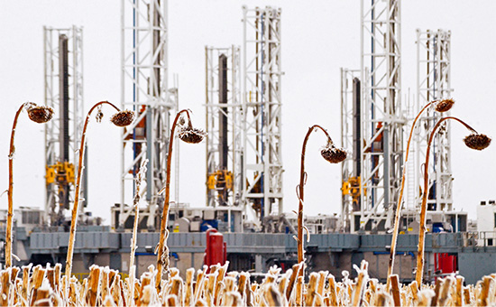 Добыча сланцевой нефти в Северной Дакоте, США