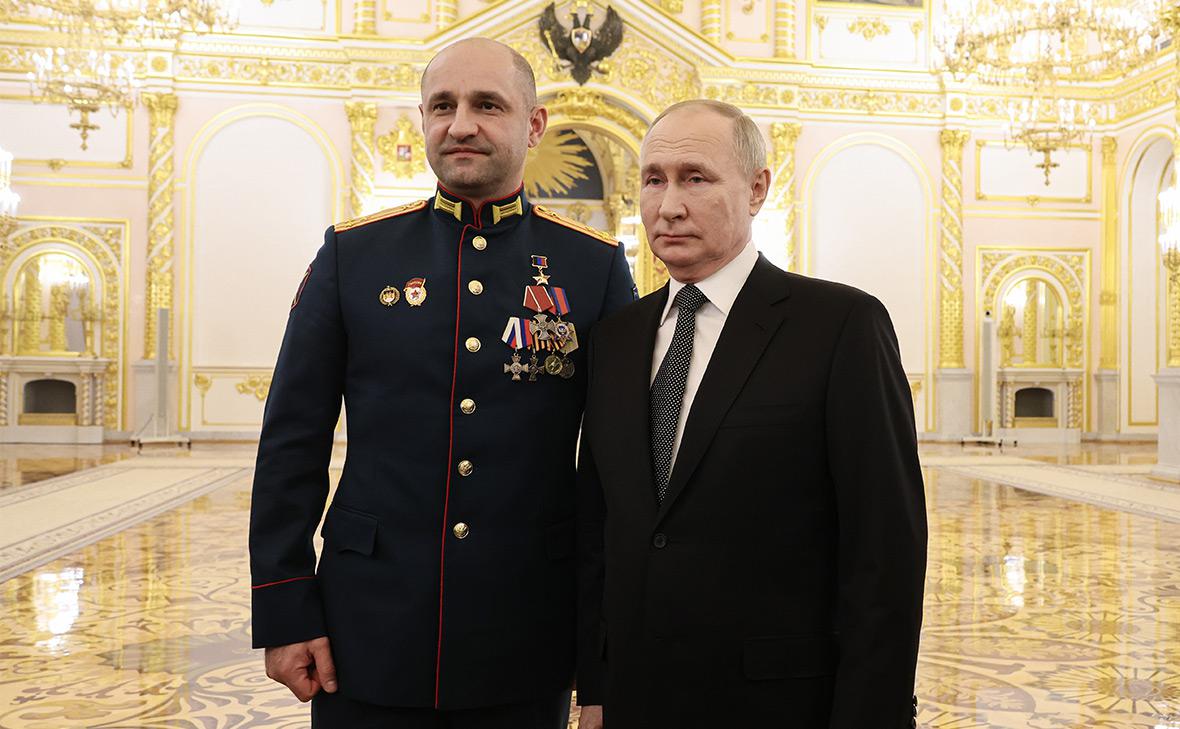 Артем Жога и Владимир Путин