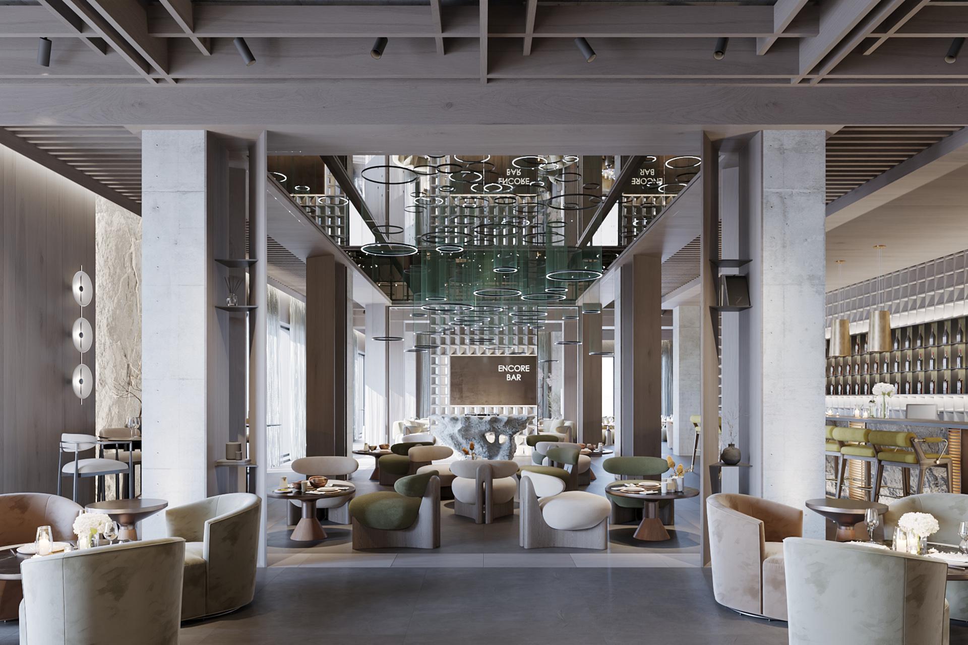 Бар отеля Encore Resort