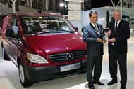Mercedes-Benz Vito стал "Фургоном года"