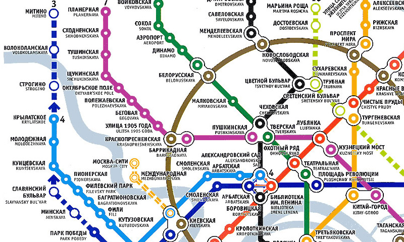 Часть Филевской линии метро закроют на все праздники