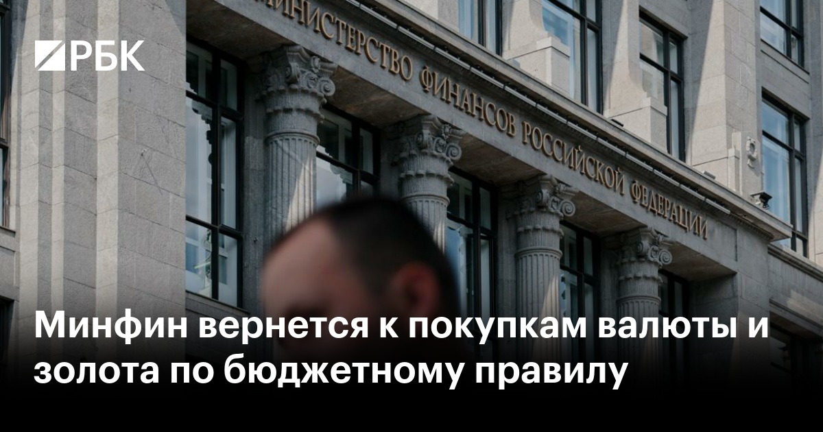 Минфин возобновляет закупки валюты и золота: как это повлияет на экономику России?