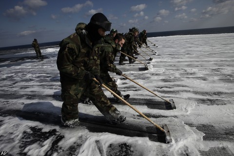 Последствия землетрясения в Японии