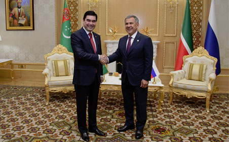 Медведев утвердил программу сотрудничества Татарстана и Туркменистана