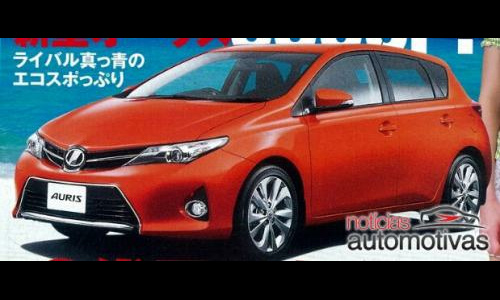 В интернет просочились первые фото Toyota Auris