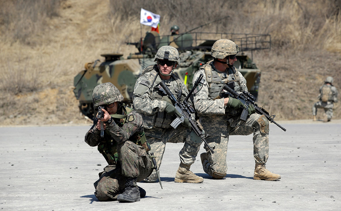 Совместные учения армий США и Южной Кореи