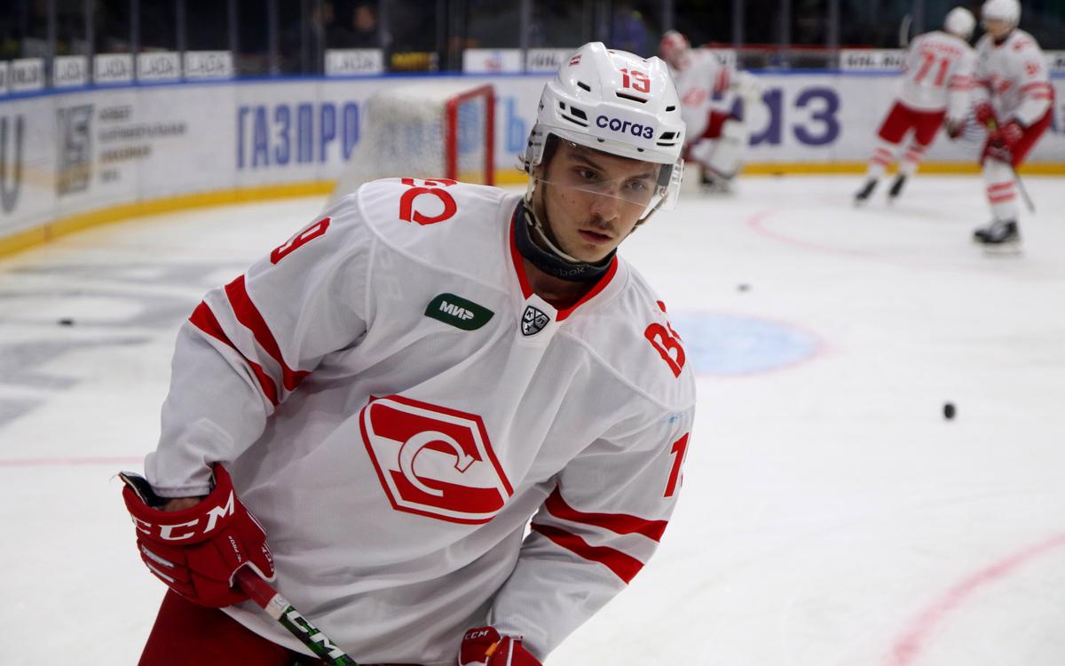 Хоккеист «Спартака» заявил о планах продолжить карьеру в НХЛ