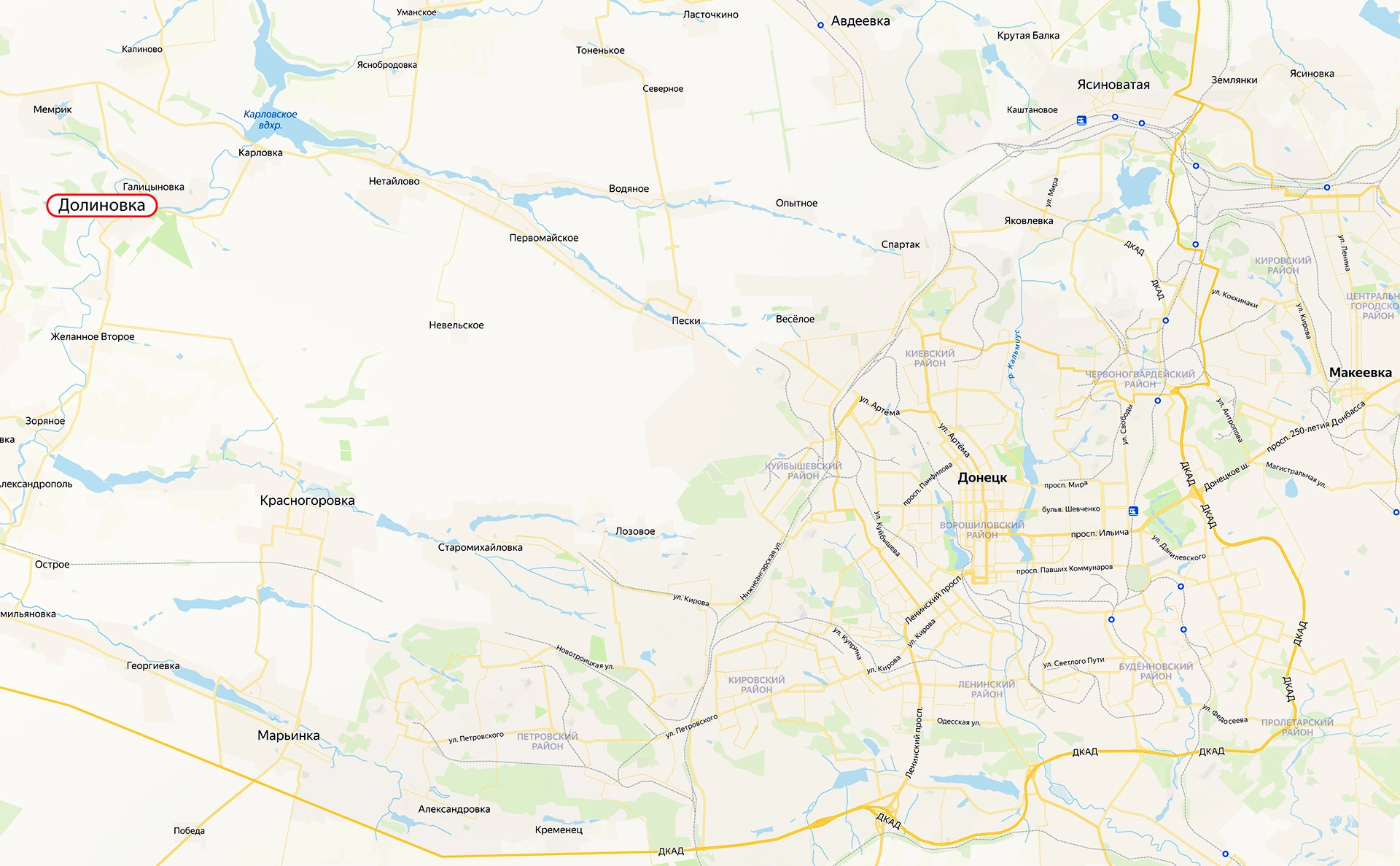 сервис «Яндекс.Карты»