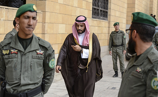 Министр обороны Саудовской Аравии шейх Мухаммед бен Сальман бен Абдель Азиз&nbsp;аль-Сауд