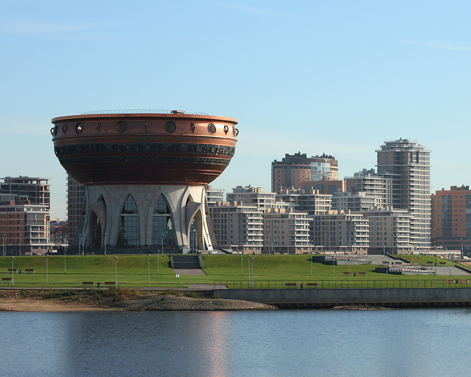 На крыше центра "Казан" с 22 мая можно будет заниматься йогой