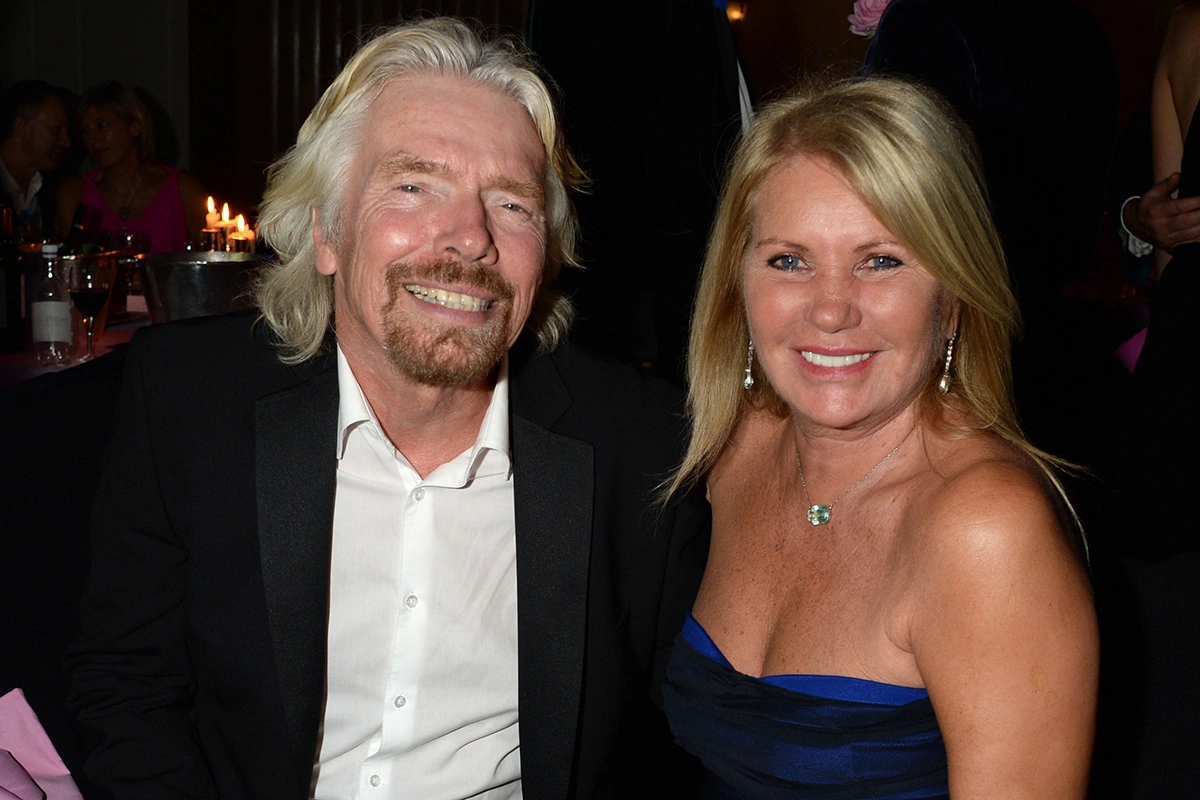 Ричард Брэнсон и Джоан Темплман