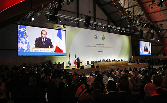 Выступление президента России Владимира Путина на&nbsp;климатическом саммите в Париже