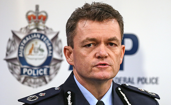 Комиссар Австралийской федеральной полиции Эндрю Колвин


