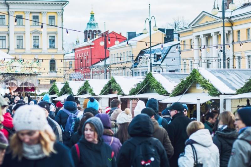 Фото: Рождественская ярмарка Хельсинки