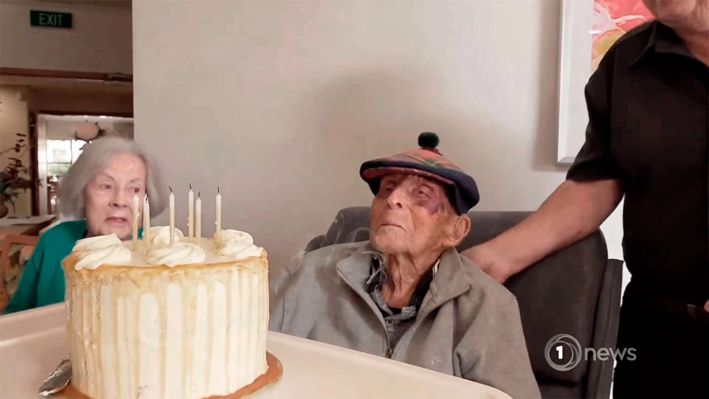 <p>107-летний Джек Коу признан старейшим жителем Новой Зеландии</p>