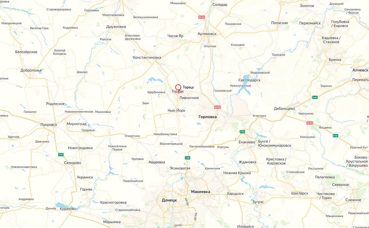 сервис «Яндекс.Карты»