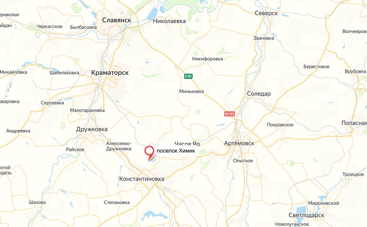 Минобороны сообщило о контроле над Химиком в ДНР