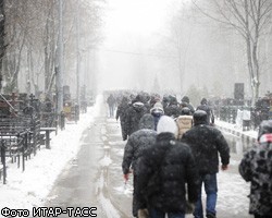 В Москве прошли похороны фаната "Спартака" Егора Свиридова