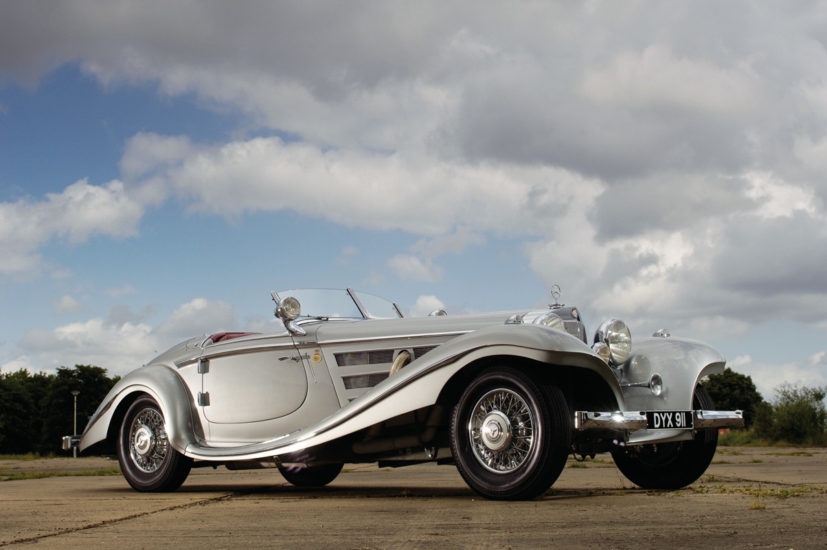 Mercedes-Benz 540K с кузовом Spezial-Roadster выпуска 1937 года из коллекции хозяина &laquo;Формулы-1&raquo;​&nbsp;Берни Экклстоуна. Таких автомобилей выпустили только 25 штук