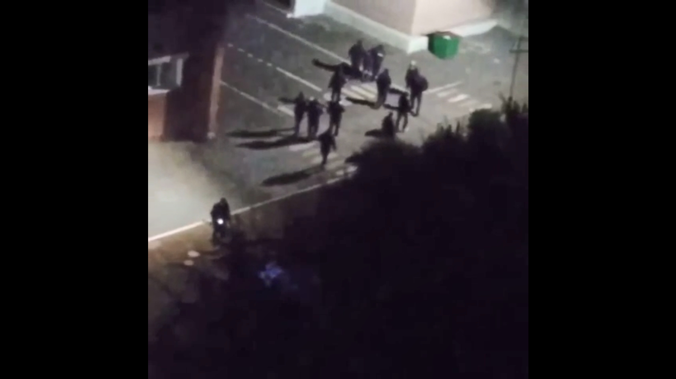 Задержание подозреваемого в убийстве трех студенток попало на видео