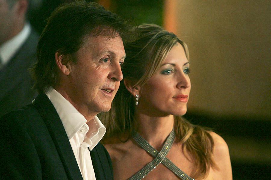 Пол Маккартни и Хизер Миллс, 2005 год