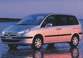 Peugeot 807: на британском рынке в начале 2003 года