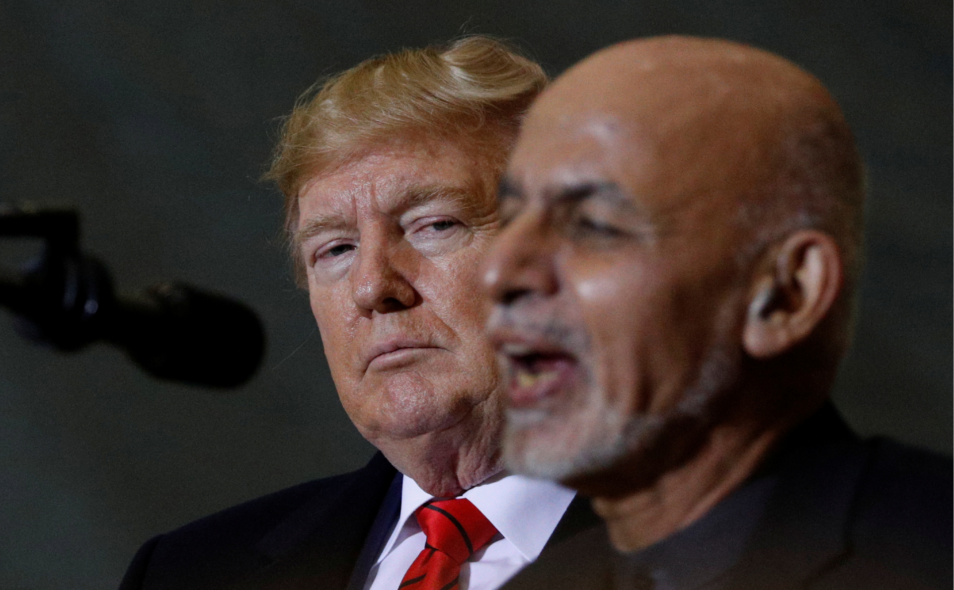 Дональд Трамп и президент Афганистана Ашраф Гани