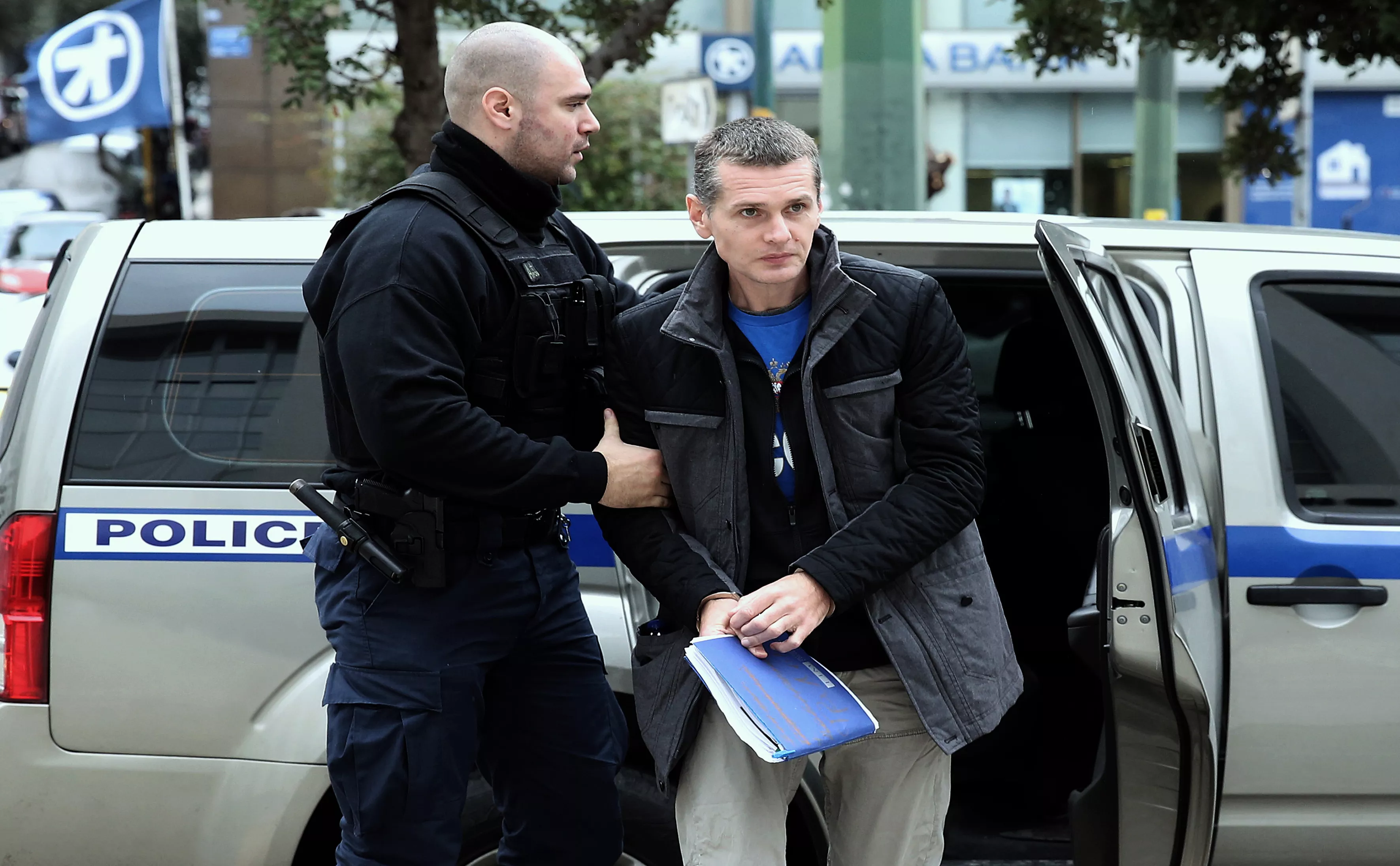 Александр Винник (справа), архивное фото (Фото: Simela Pantzarcini / EPA /ТАСС)  