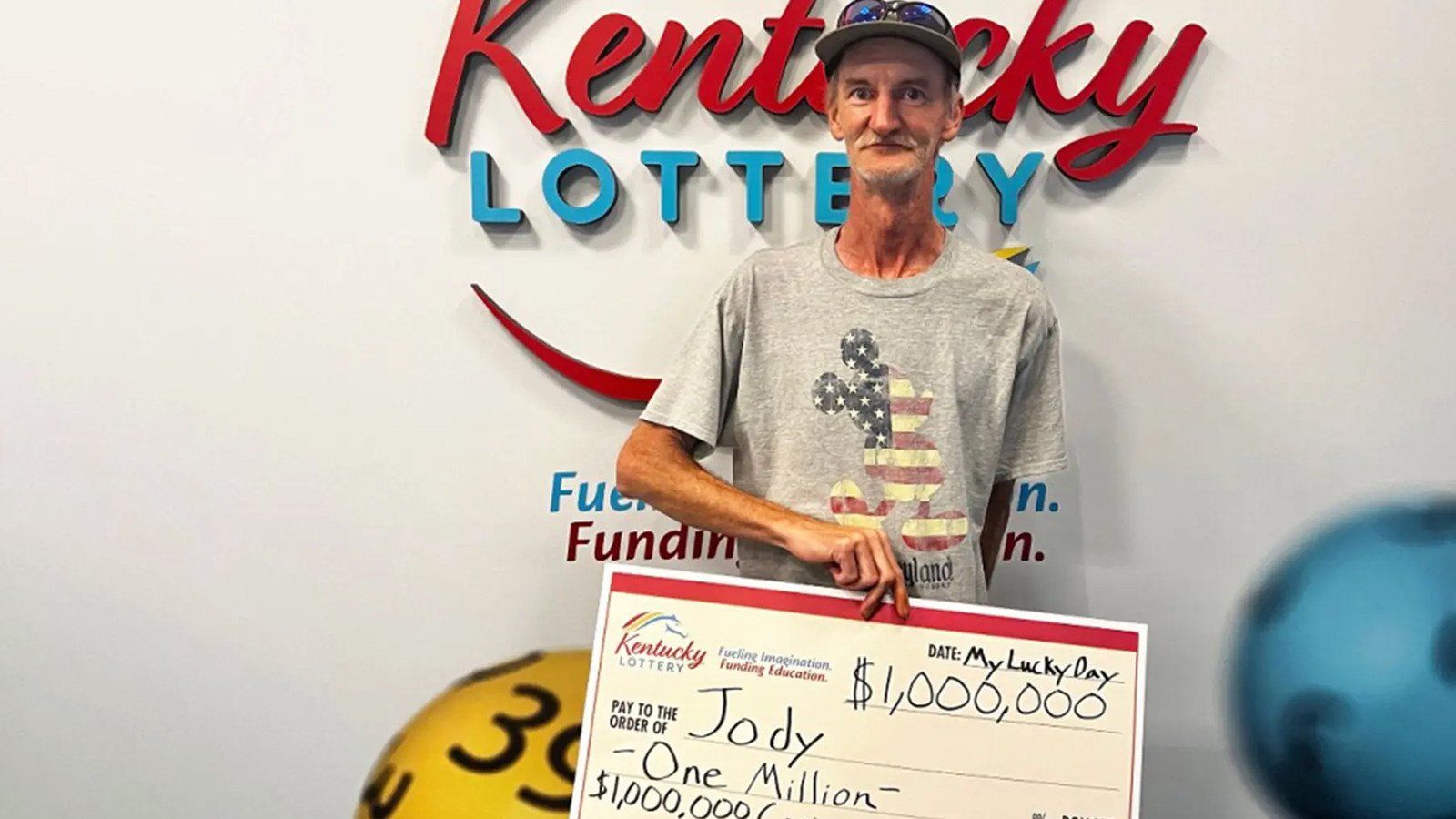 <p>Житель США Джоди и его отец выграли в лотерею $1 млн</p>