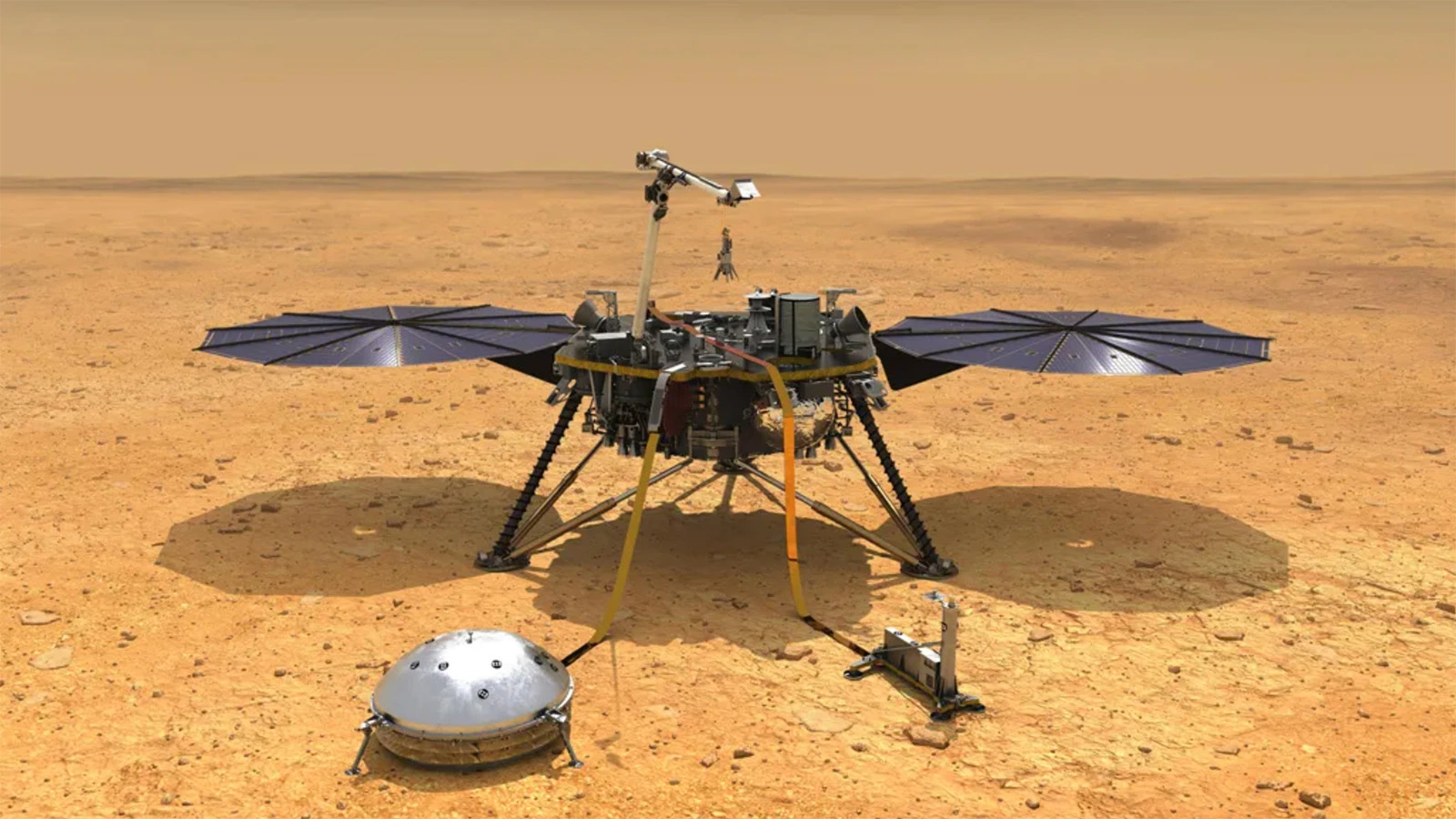 Аппарат NASA Mars InSight