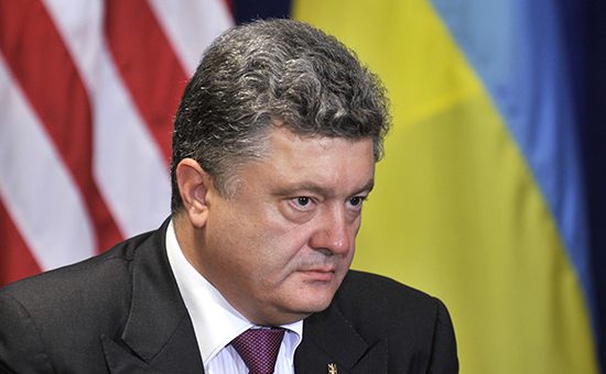 Президент Украины Петр Порошенко. Фото 2014 года




