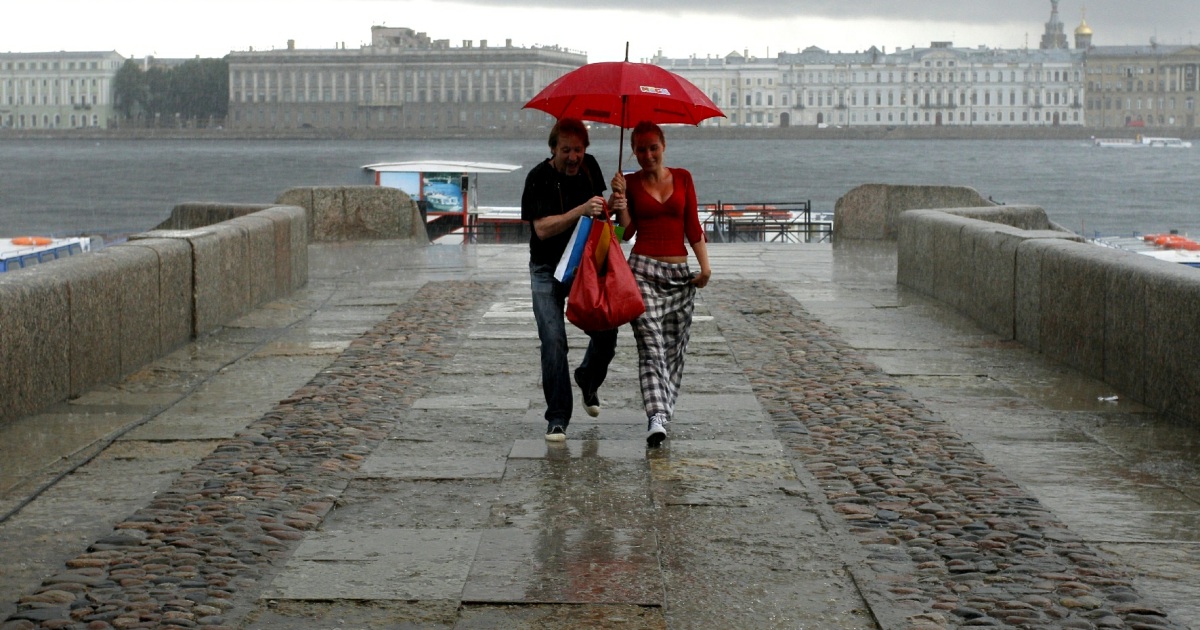 Карта дождей в питере