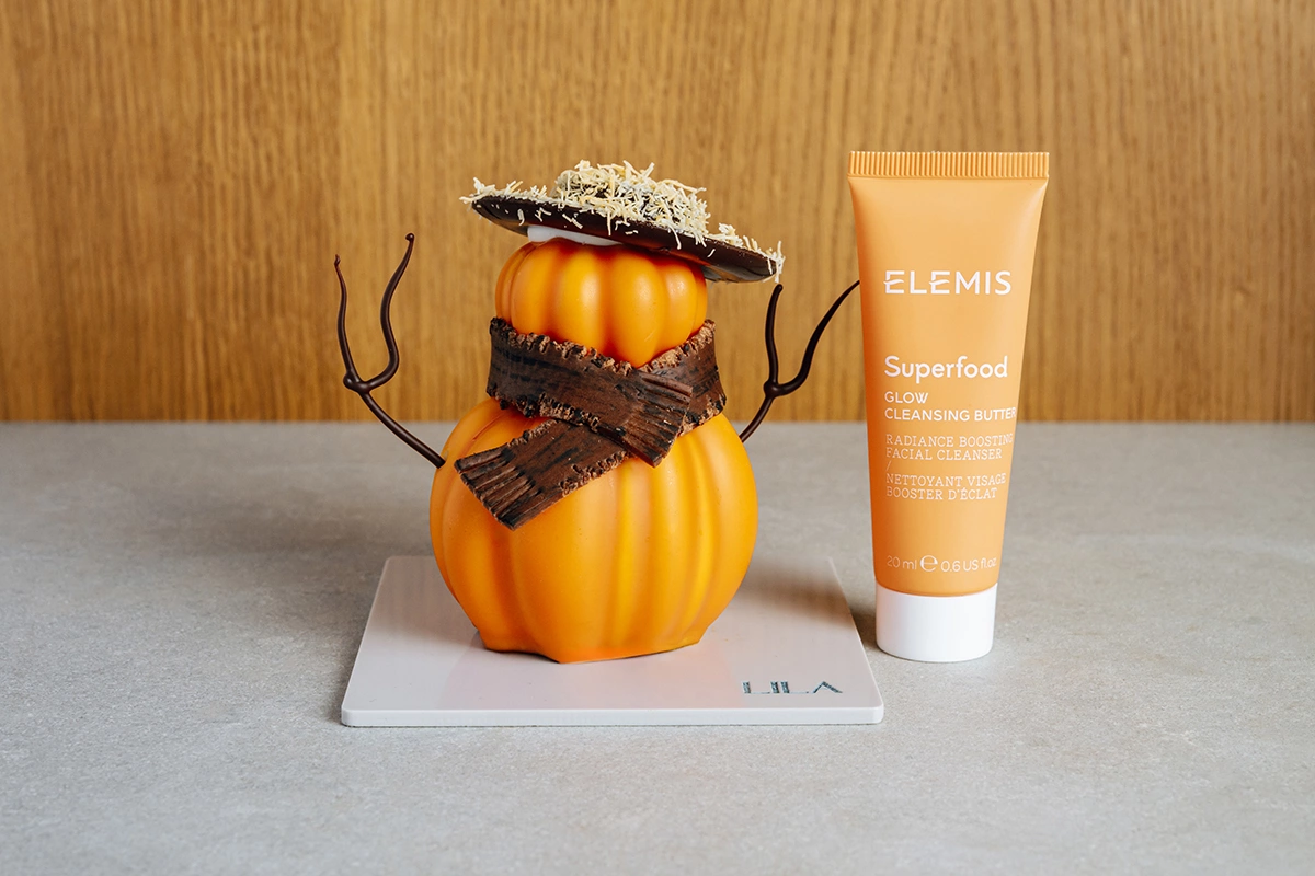 Десерт от LILA Pastry × Elemis: Pumpkin Chic