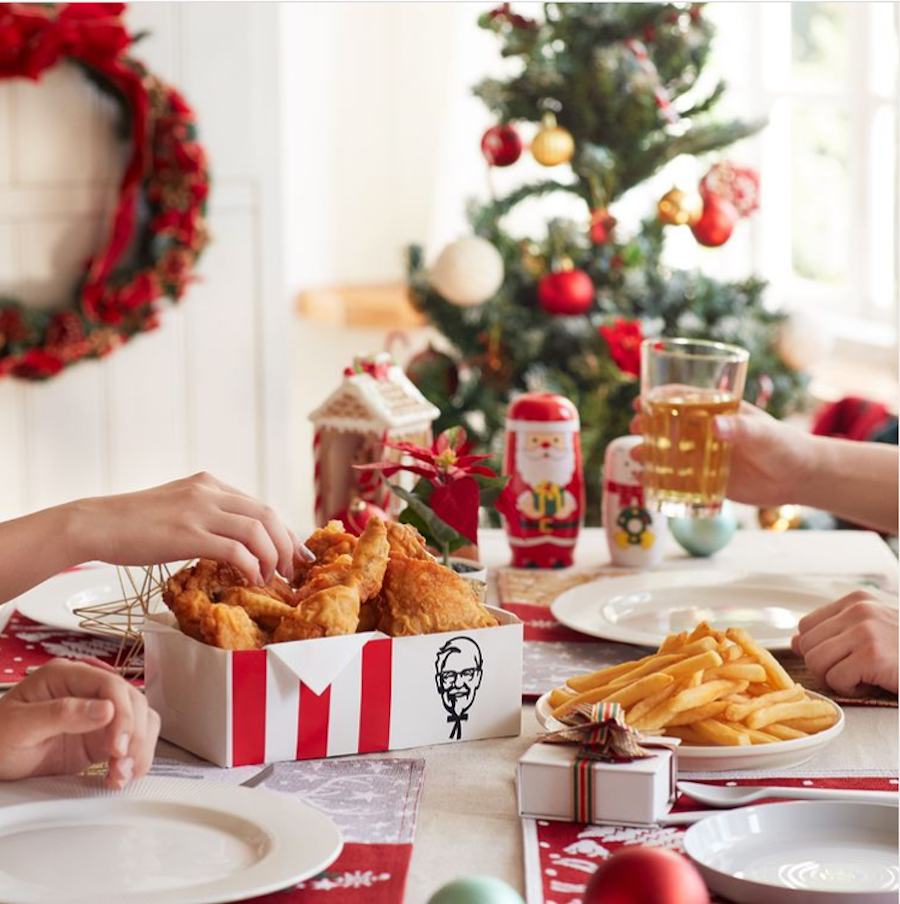 Рождественская реклама KFC