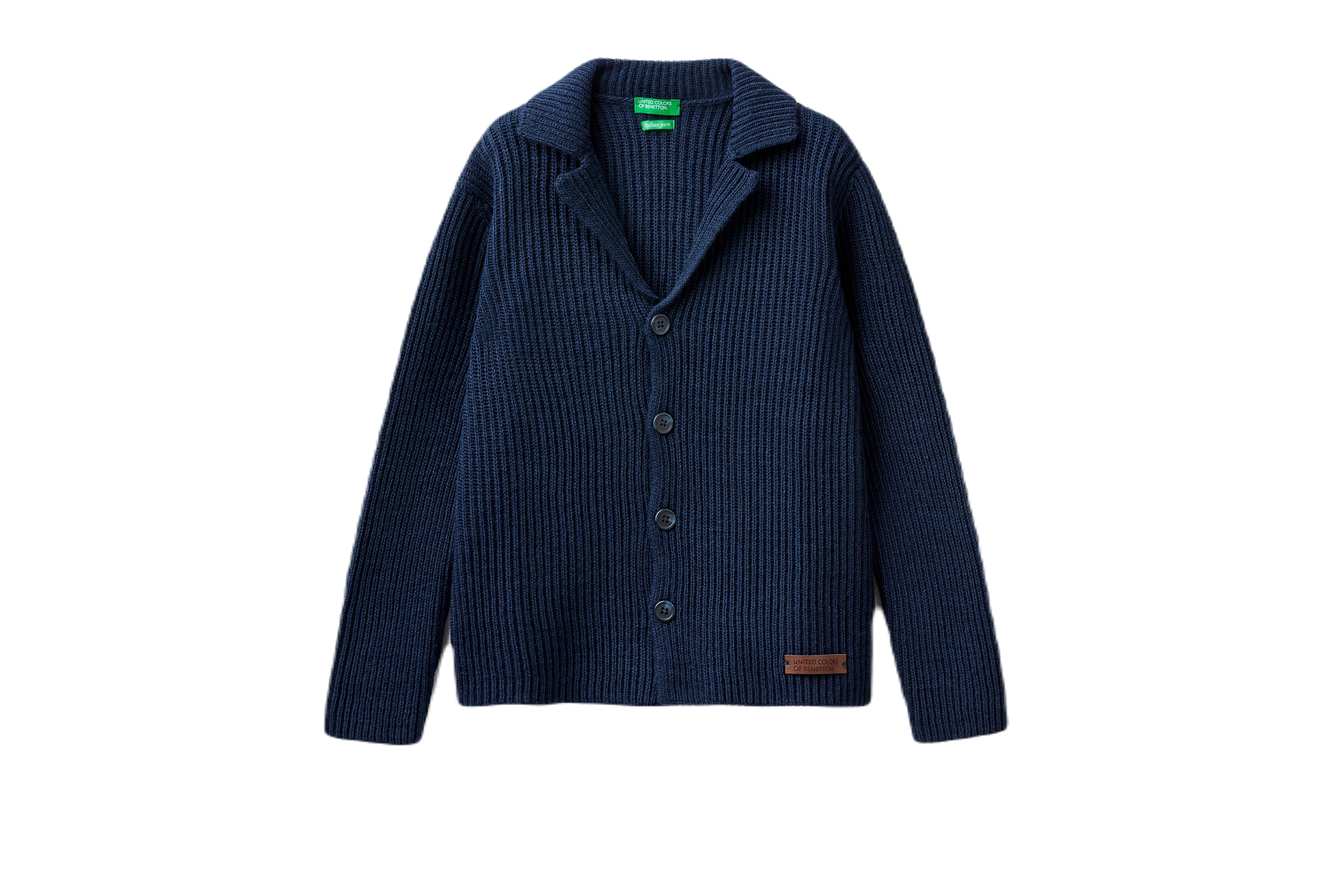 Трикотажный пиджак, 4599 руб. (Benetton)